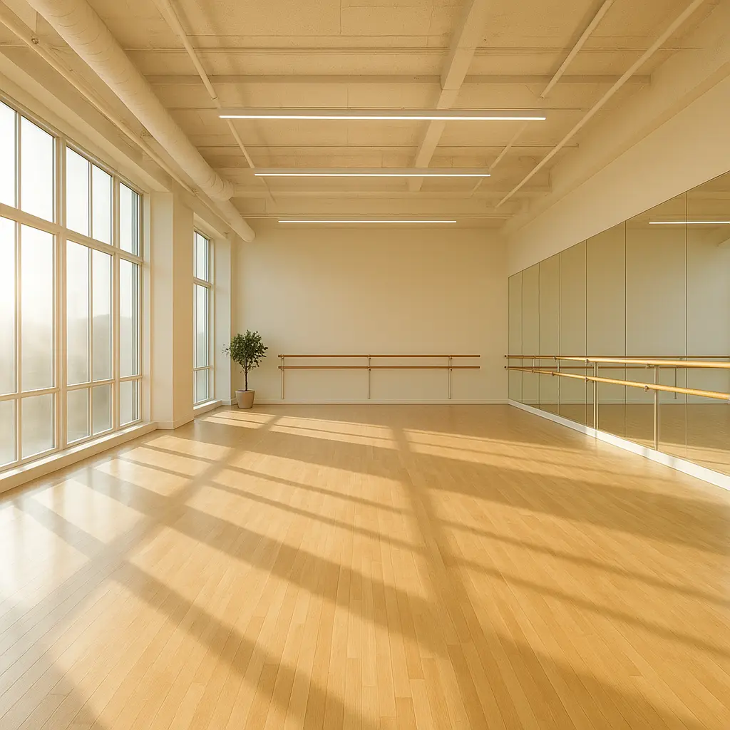 Interiér tanečního studia KivoShir Praha