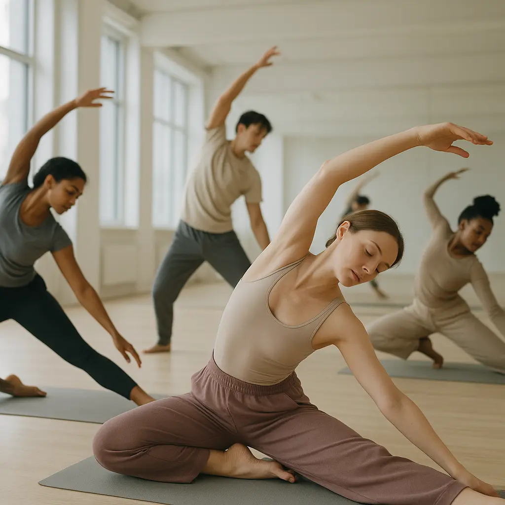 Contemporary a jazz trénink